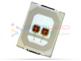 350ma High Brightness Smd Led Chip Wide Viewing Angle For Car Brake Tail Light