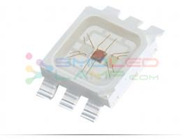 5074 6 Pin Rgb Led , Epileds Epistar Led Chip 120 Degree Viewing Angle