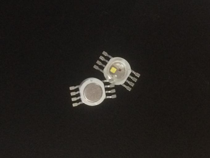 PLCC8 High Power 8 Pin SMD LED 4w , Rgbw Led Diode 1200 MA Current