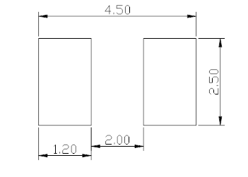 High Brightness LED SMD 3528 620-630 NM Board Emitted Color For Commercial Lighting