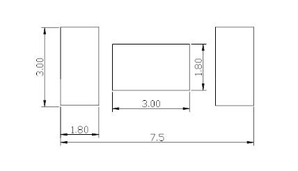 0.5 Watt LED SMD 5730 50 - 55 LM Luminous Flux RoHS Certification