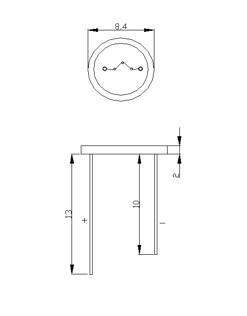 Car Light Source LED Light Emitting Diode , High Power Light Emitting Diode