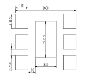 5074 6 Pin Rgb Led , Epileds Epistar Led Chip 120 Degree Viewing Angle